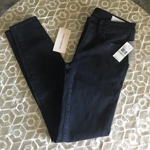 NEW!  Vince Camuto 5-pocket jet black skinny jeans - Picture 6 of 6